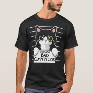 Bad Cattitude Cat Prisoner Essential T-Shirt