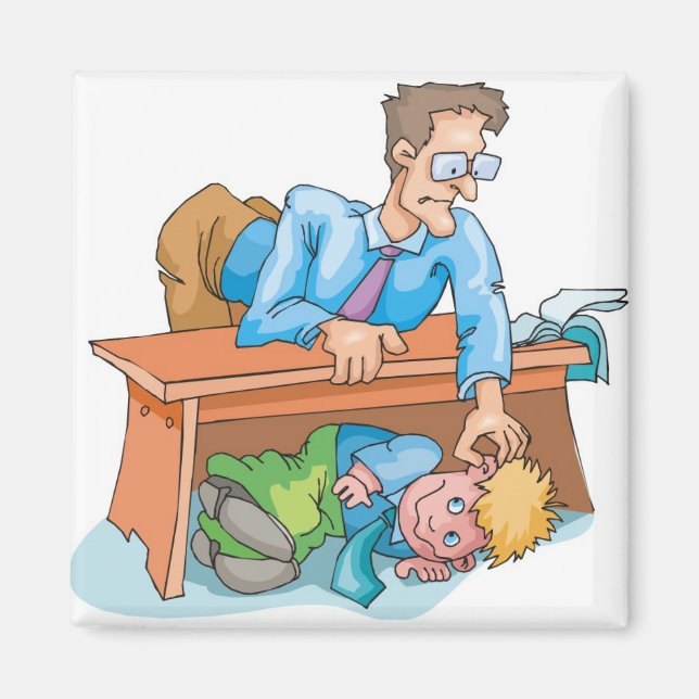 Bad Classroom Behaviour Magnet (Front)
