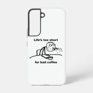 Bad Coffee Samsung Galaxy Case