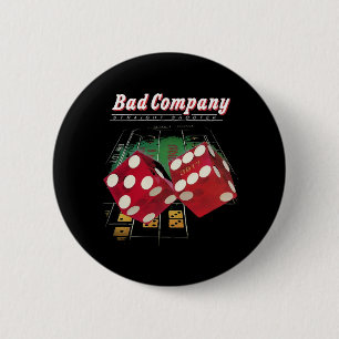 Bad Company Blues A Tribute to Paul Rodgers  6 Cm Round Badge