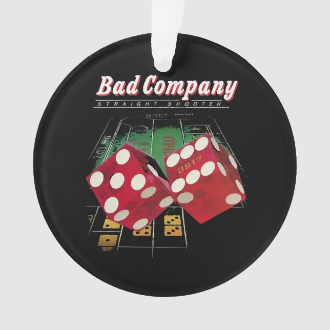 Bad Company Blues A Tribute to Paul Rodgers  Ornament (Front)