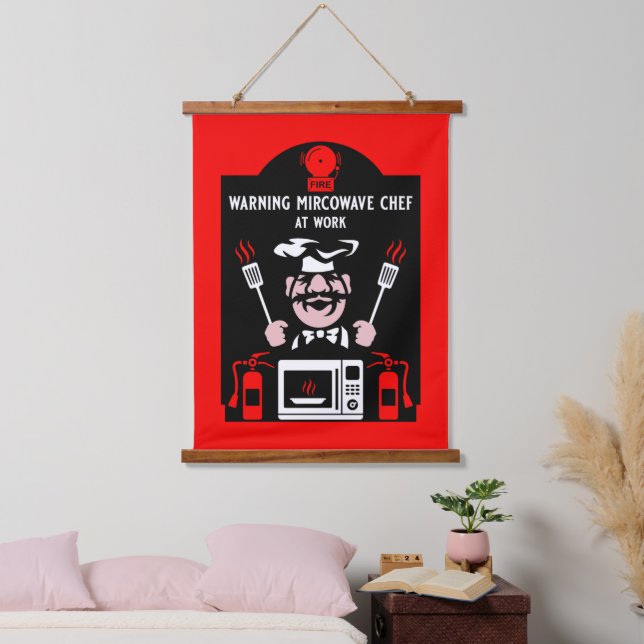 Bad Cook Gift Hanging Tapestry (Bedroom)