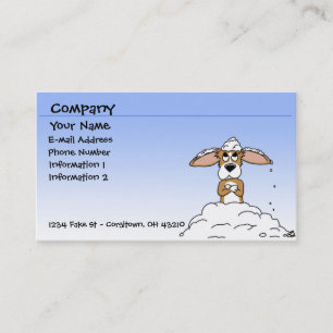 Bad Day Corgi Business Cards