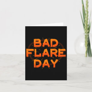 Bad Day Crps Complex Regional Pain Syndrome Orange Card