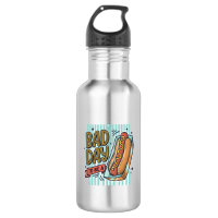 Bad Day Hot Dog Retro Vector Shirt Design_1
