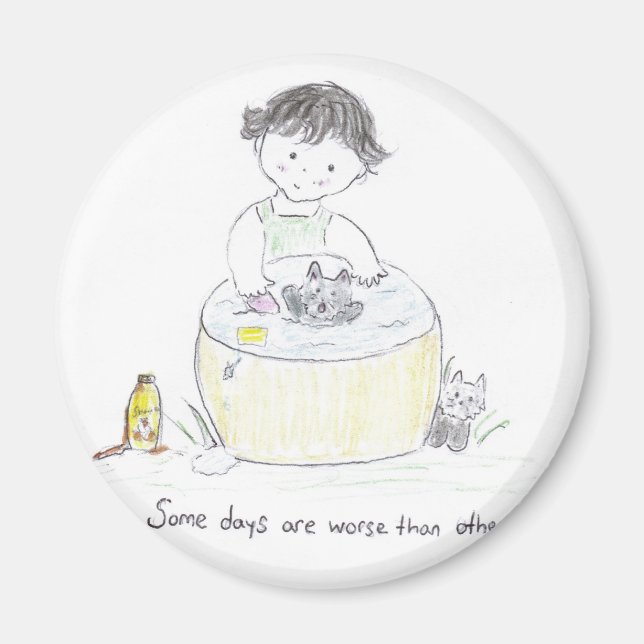 Bad  Day Magnet (Front)