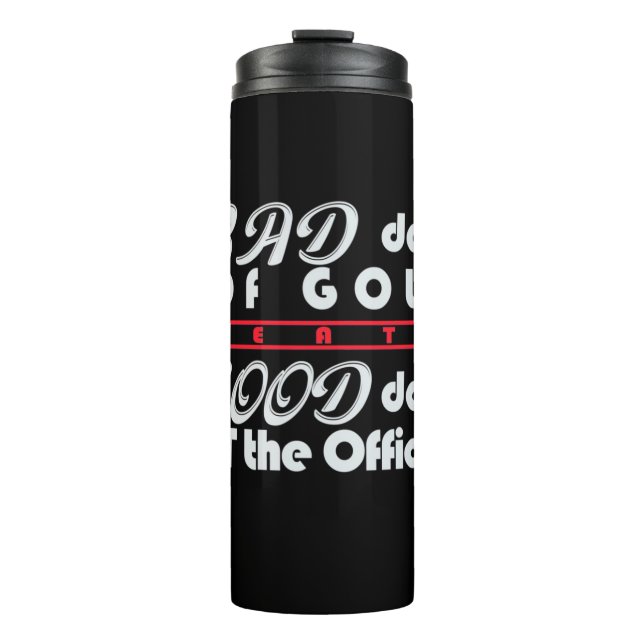Bad Day Of Golfer Thermal Tumbler (Front)