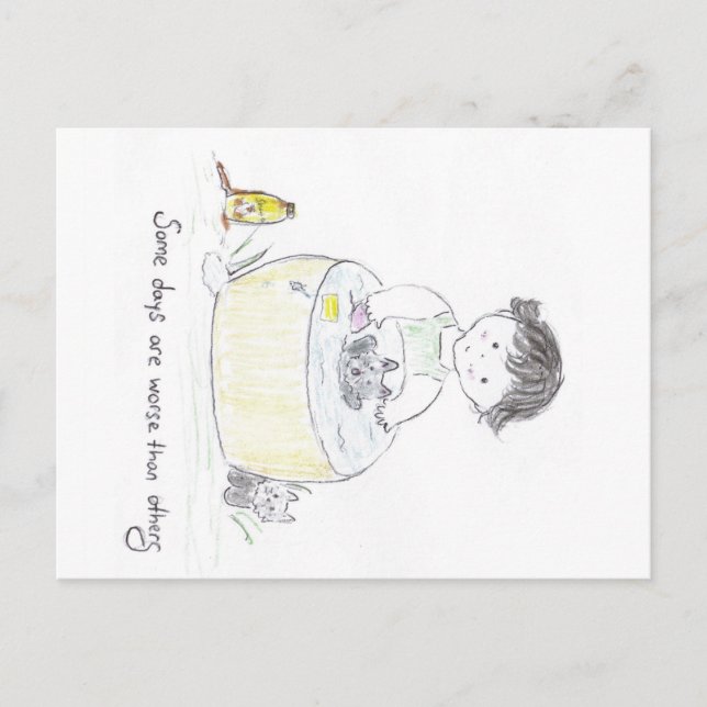 Bad_day Postcard (Front)