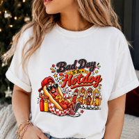 Bad Day to be a Hotdog Funny T-SHIRT