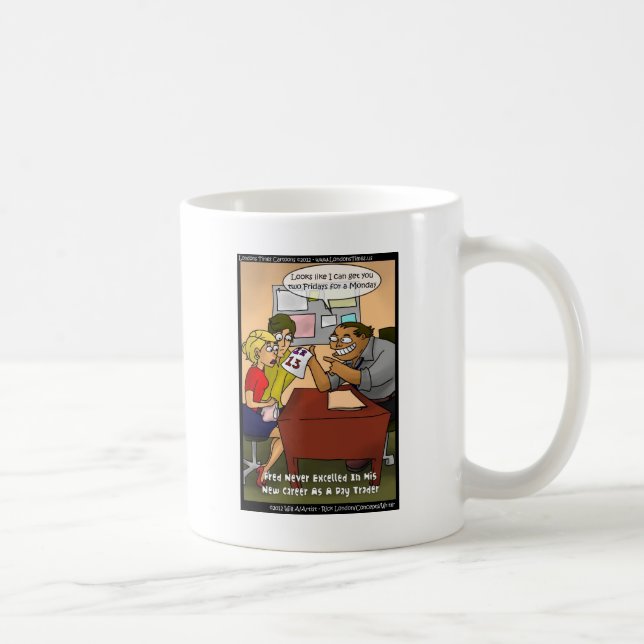 Bad Day Trader Funny Gifts Tees Mugs Cards Etc (Right)