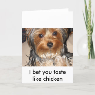 Bad Dog Card