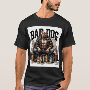 Bad dog T-shirt design 