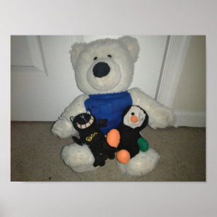 Bad Dream Cat, Archer, And Polory Poster