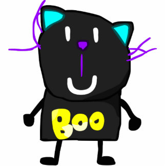 Bad Dream Cat Photo Sculpture Key Ring