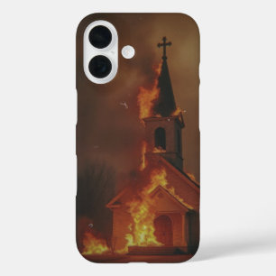 Bad dream of church iPhone 16 case