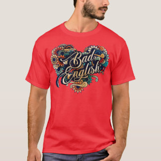 Bad English VIGNETTE VINTAGE COLOR T-Shirt