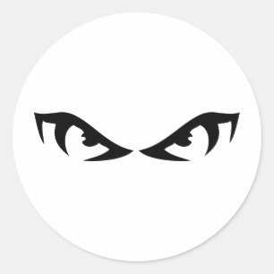bad eye classic round sticker