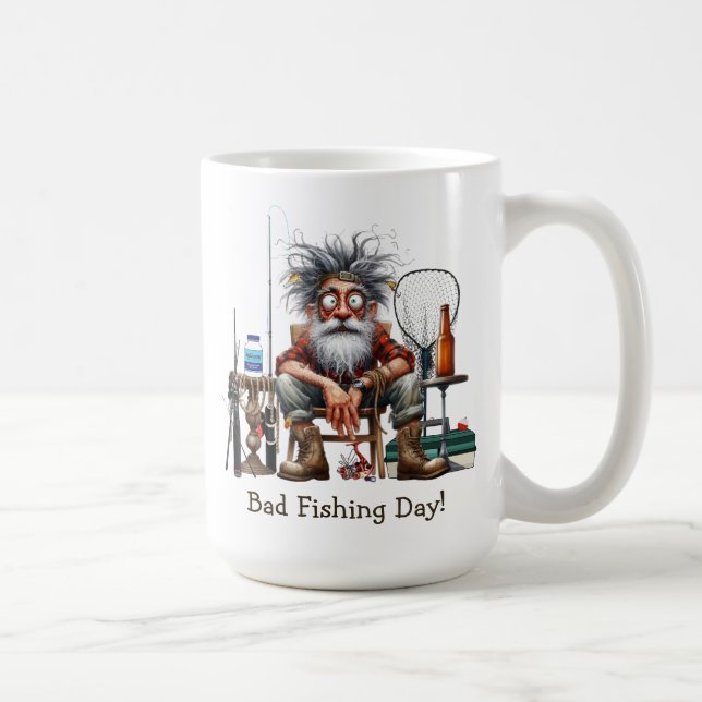 Bad Fishing Day Mug (Right)