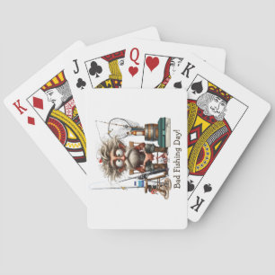 Bad Fishing Day Playing Cards
