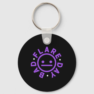 Bad Flare Day Chronic Pain Fibro Warrior Key Ring