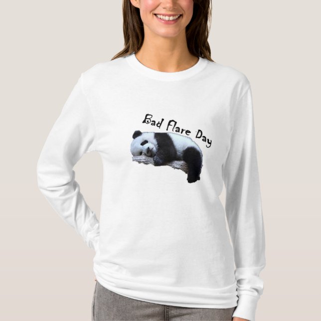 Bad Flare Day Panda Shirt (Front)