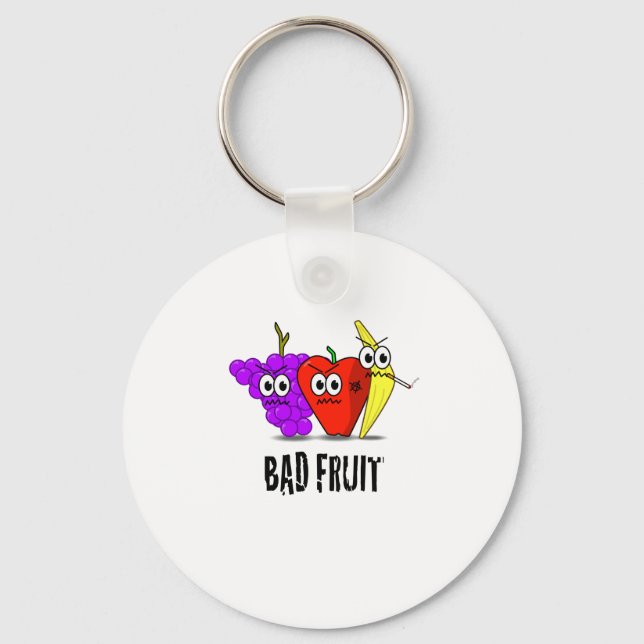 Bad Fruit Key Ring (Front)