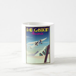 Bad Gastein Austria Snowboarding poster Coffee Mug
