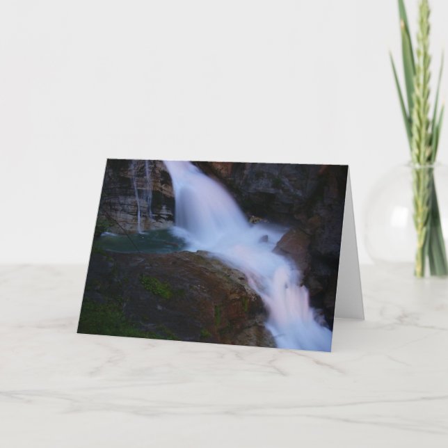 Bad Gastein Waterfall Card (Front)