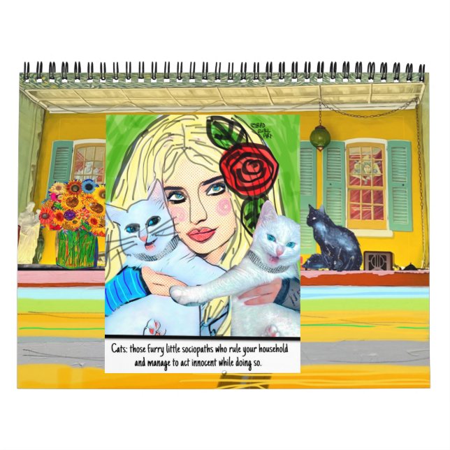 Bad girl art calendar (Cover)