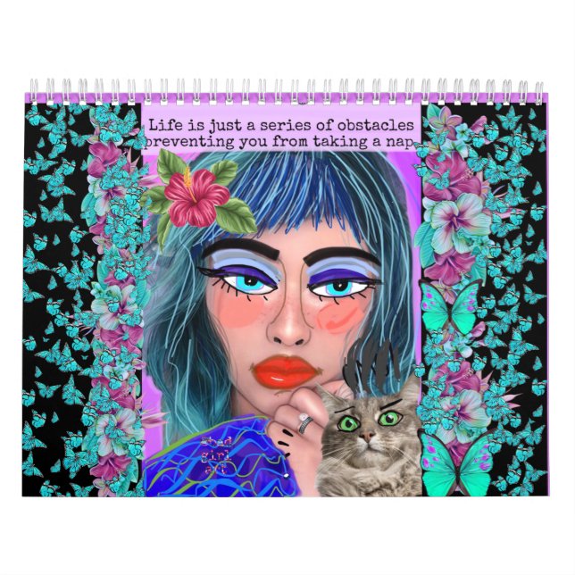 Bad girl art calendar (Cover)
