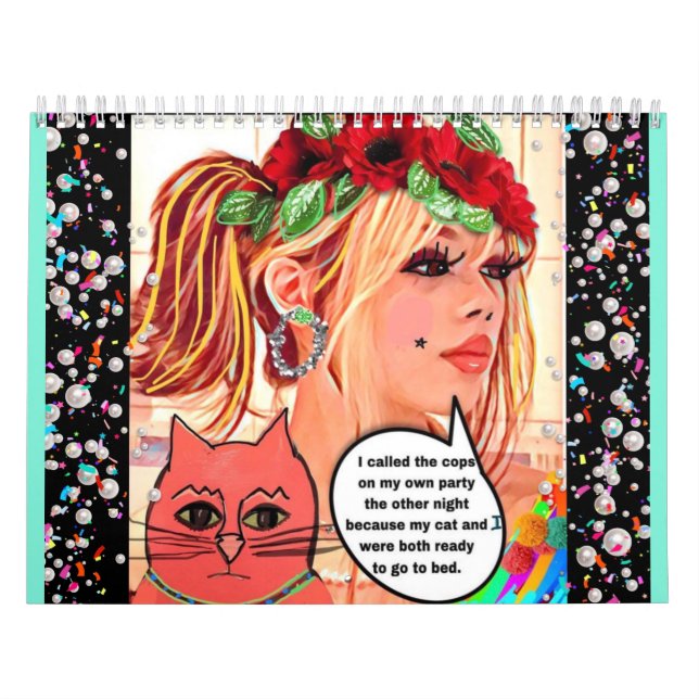 Bad girl art calendar (Cover)