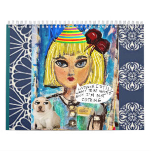 Bad girl art calendar