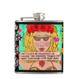 BAD GIRL FLASK