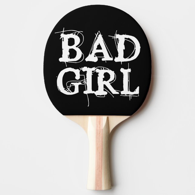 BAD GIRL PING PONG PADDLES (Front)