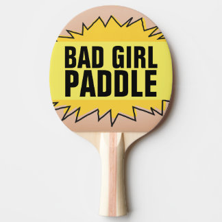 BAD GIRL SPANKING PING PONG PADDLES