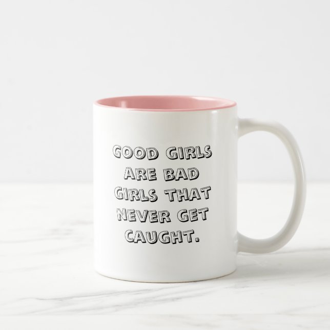 Bad Girls Two-Tone Coffee Mug (Right)