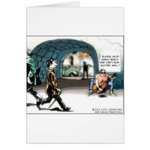 "Bad Guitarist" Funny Cartoon Gifts & Collectibles