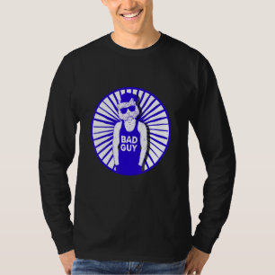 Bad Guy Hipster Tiger Pineapple Freethinker New Ag T-Shirt