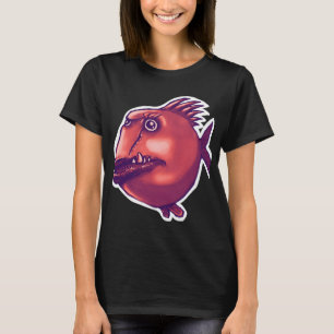 bad guy scarface ugly fish funny cartoon T-Shirt
