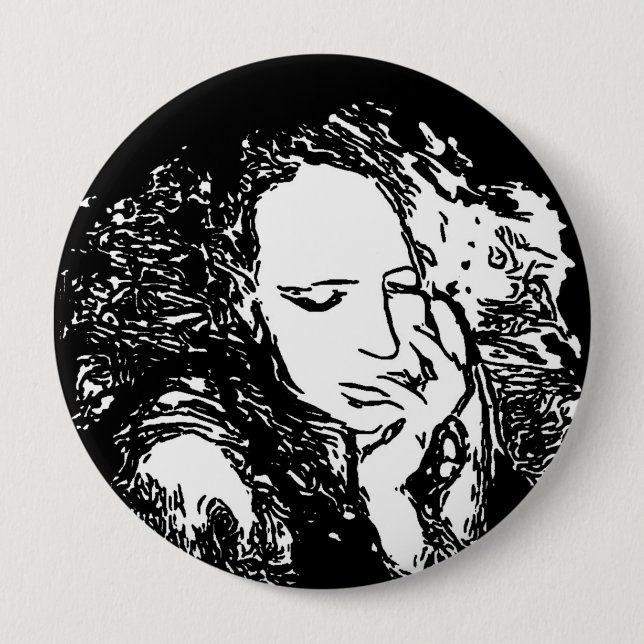 Bad Habit 10 Cm Round Badge (Front)