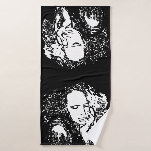 Bad Habit Bath Towel (Bath Towel)