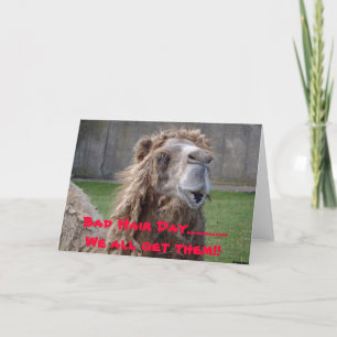 Bad Hair Day, Bad Hair Day.............We all g... Card