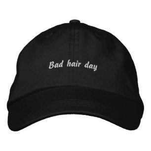 Bad hair day dark hat