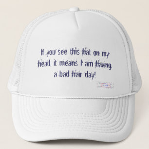 Bad Hair Day Hat