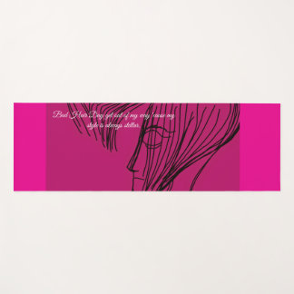 Bad Hair Day of Meditation Yoga Mat