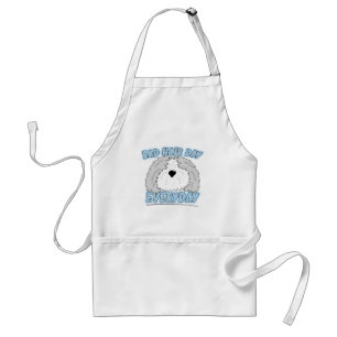 Bad Hair Day Sheepdog Apron