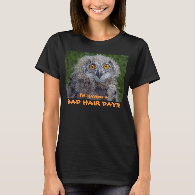 Bad Hair Day Tee (Front)