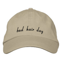 Bad Hair Day - Womens baseball hat