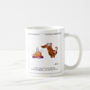 BAD HAIRBALL Mug by April McCallum