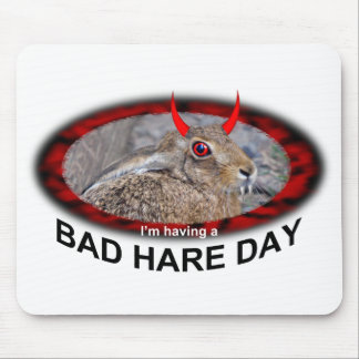 Bad Hare Day Mousemat